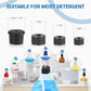 🧴 Distributeur de savon en inox pour évier – avec tuyau en silicone allongé & pompe pratique, idéal pour cuisine & salle de bain 🚰
