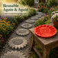 🌻 Moule de Jardin Réutilisable – Rendez Votre Jardin Vraiment Unique