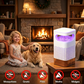 ✨Soldes d'été - 50% de réduction🔇🦟Piège à mouches UV avec boîte de capture transparente