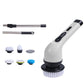 🧹⚡ Brosse de nettoyage électrique 9 en 1 – Multi-embouts, puissante et étanche, nettoie en profondeur carrelage, joints, salle de bain et cuisine, sans effort 🛁✨