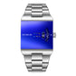 ⌚ PROMO LIMITÉE – 50% DE RÉDUCTION ! ✨ Montre Quartz Homme Cadran Carré – Acier Inox & Verre Minéral – Design Unique & Polyvalent for Look Audacieux