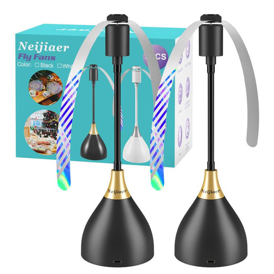 🌀 50% DE RÉDUCTION ! Ventilateur répulsif intelligent anti-mouches – USB/Batterie, silencieux, portable – sans mouches partout. 🏡✅