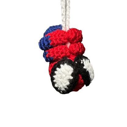 🔥 -50 % Aujourd'hui ! 🕸️ Pendentif Voiture Héros Araignée au Crochet