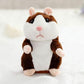 🎉01 JOUR RESTANT – 50% DE RÉDUCTION !!🎁🐹 Hamster Parlant : Répète Ce Que Vous Dites, Hochement de Tête Automatique, Peluche Douce