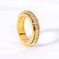 💍 PROMO FLASH : 50% DE RÉDUCTION ! 🔄Bague Rotative en Acier Titane ✨