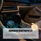 🚗 Offre spéciale dernier jour à 9,99 € ! 🔥Plus vous en achetez, plus vous économisez🎁 Émetteur FM Bluetooth universel à double port pour voiture – Musique sans fil, appels mains libres et double chargeur USB 🔌