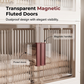 🦦 50% DE RÉDUCTION ! 🧺 Bac de Rangement Pliable Grande Capacité avec Couvercle – 3 Étages, Portes Magnétiques & Roulettes – Idéal pour Vêtements, Jouets et Couvertures 🏠✨