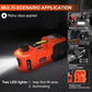 🚗✨ Kit de cric 12-en-1 – 5 tonnes max, vérin hydraulique, clé à chocs électrique, pompe gonflable, lampe LED – le kit de secours complet pour changer une roue en toute sécurité 🛠️💪