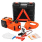 🚗✨ Kit de cric 12-en-1 – 5 tonnes max, vérin hydraulique, clé à chocs électrique, pompe gonflable, lampe LED – le kit de secours complet pour changer une roue en toute sécurité 🛠️💪