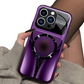📢⏰📱 PROMO -55% ! Coque Téléphone Magnétique Verre Trempé – Élégante, Antichoc, Anneau Magnétique, 5 Couleurs (iPhone 12-17 Pro Max)