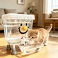 🐶🔥 -50% Distributeur d’eau animaux 3L/5L gravité, nettoyage simple eau fraîche pour chiens et chats ✨