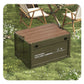 ☀️ PROMOTION D'ÉTÉ : 50 % DE RÉDUCTION 🏕️ Coffre de rangement de camping pliable 2-en-1 avec plateau de table | Triple ouverture, très spacieux, facile d'accès