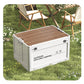 ☀️ PROMOTION D'ÉTÉ : 50 % DE RÉDUCTION 🏕️ Coffre de rangement de camping pliable 2-en-1 avec plateau de table | Triple ouverture, très spacieux, facile d'accès