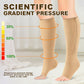 ❄️Fraîcheur d'été 50 % de réduction !🔥 Chaussettes de compression montantes avec fermeture éclair – Chaussettes de soutien respirantes pour la course, les voyages, le travail & la station debout prolongée