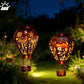 🏆DERNIER JOUR -50%🌅Lanterne Solaire Montgolfière – Décoration Ajourée, Charge Automatique, 6-12h Autonomie, LED, Parfaite pour Jardin, Terrasse & Balcon🎈