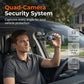 📹 50% REMISE ! 🚘 Dashcam 360° avec enregistrement HD 1080P – Surveillance complète & vision nocturne – Parfait pour une conduite et un stationnement sécurisés – installation facile, enregistrement en boucle & surveillance de stationnement 🔄