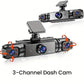 📹 50% REMISE ! 🚘 Dashcam 360° avec enregistrement HD 1080P – Surveillance complète & vision nocturne – Parfait pour une conduite et un stationnement sécurisés – installation facile, enregistrement en boucle & surveillance de stationnement 🔄