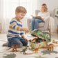 🦕🦖 PROMO FLASH 50% ! Kit Éducatif Dinosaures 46/52/64 Pièces – Fossiles, Outils, Boîte T-Rex, Parfait pour Jeu Créatif & Découverte des Petits Paléontologues 🌿