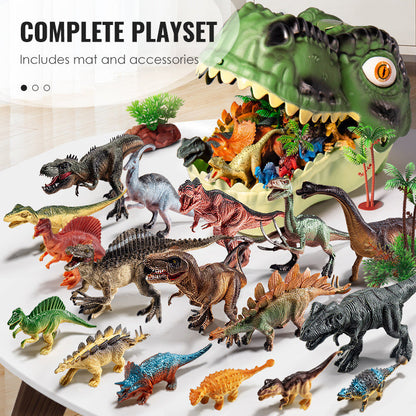 🦕🦖 PROMO FLASH 50% ! Kit Éducatif Dinosaures 46/52/64 Pièces – Fossiles, Outils, Boîte T-Rex, Parfait pour Jeu Créatif & Découverte des Petits Paléontologues 🌿
