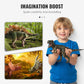🦕🦖 PROMO FLASH 50% ! Kit Éducatif Dinosaures 46/52/64 Pièces – Fossiles, Outils, Boîte T-Rex, Parfait pour Jeu Créatif & Découverte des Petits Paléontologues 🌿