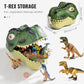 🦕🦖 PROMO FLASH 50% ! Kit Éducatif Dinosaures 46/52/64 Pièces – Fossiles, Outils, Boîte T-Rex, Parfait pour Jeu Créatif & Découverte des Petits Paléontologues 🌿