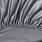 Ensemble de draps-housses en satin de luxe