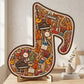 📢📢50% DE RÉDUCTION !! ⏰Puzzle en Bois en Forme de Note de Musique🎶🧩