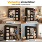 🔥📦 DERNIER JOUR -50% ! Armoire Portable en Tissu Non Tissé – Facile à Monter, Structure Acier, 3 Tailles, Idéale Chambre & Dressing 🏠