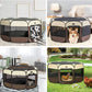 Parc portable pliable et léger pour animaux de compagnie