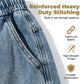 🩳 50% DE RÉDUCTION ✨ Short en jean cargo pour homme – Poches cargo, cordon de serrage & style streetwear tendance – Parfait pour l’été, les festivals ou un look urbain décontracté 🏙️