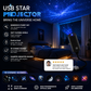✨🌌 PROMO FLASH 50% ! Projecteur d'Étoiles HD Plug-and-Play – 50 000+ Utilisateurs, 3W, 12m², 2,8m Distance, Idéal Chambre & Ambiance Céleste 🌟