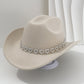 🤠 PROMO LIMITÉE 50% DE RÉDUCTION ! 💥 Chapeau Cowboy Strass Cœur Femme – Scintillant, Accents Cœur, Festival Prêt ✨