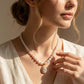 📿 LIMITED-TIME 50% OFF! 💥 Women's Vintage Style Pearl Necklace – Teardrop Choker, Luminous Pearls, Gold-Tone ✨