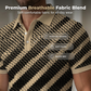 👔 50% DE RÉDUCTION 🎯 Chemise à col imprimé géométrique – Toucher doux & entretien facile – Polyvalente pour bureau ou week-end – se marie avec jean ou chino 🛍️