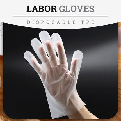 🧤🌿 Gants jetables en TPE – Confortables et ajustés, sans latex, résistants aux graisses, parfaits pour cuisiner, nettoyer, colorer ou manipuler des aliments, le geste propre au quotidien 🥗🧼