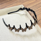Ensemble de bandeaux ondulés en cristal - Accessoire de cheveux féminin, léger et antidérapant, orné de cristaux scintillants, idéal pour les mariages et le quotidien.