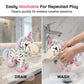 🦄 50% DE RÉDUCTION ! 🎨 Kit de Peluche Licorne à Colorier Soi-Même – Lavable & Réutilisable – 12 Feutres Non Toxiques Inclus – Développe la Créativité et la Motricité Fine – Cadeau Parfait pour Enfants ✨