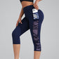 🧘 PROMO LIMITÉE 50% DE RÉDUCTION ! ✨ Legging Yoga Femme Galbant Mesh – Taille Haute, Poches Latérales, Extensibilité 4 Directions 🔥