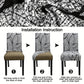 ⏰ OFFRE LIMITÉE – 50% ! 🔥 50K+ VENDUS ! 🪑 Housse de Chaise Salle à Manger Extensible – Polyester – Extensible & Pose Glissée for Relooking Maison