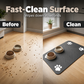🐾💧 Tapis de gamelle pour animaux facile à nettoyer – Bordure anti-débordement, surface imperméable, un coup d’éponge et c’est propre, fini les éclaboussures d’eau et les croquettes éparpillées sur le carrelage 🧼🐶