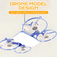 Ventilateur Drone E27 à 3 Vitesses avec Télécommande