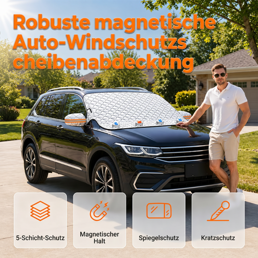 Pare-soleil magnétique pour pare-brise de voiture