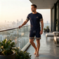👕 50% DE RÉDUCTION ☀️ Ensemble 2 pièces T-shirt & short – Coupe décontractée & respirante – Idéal pour l’été, le sport ou les vacances – style naturel et confortable 🩳🌿✨