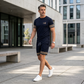 👕 50% DE RÉDUCTION ☀️ Ensemble 2 pièces T-shirt & short – Coupe décontractée & respirante – Idéal pour l’été, le sport ou les vacances – style naturel et confortable 🩳🌿✨