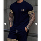 👕 50% DE RÉDUCTION ☀️ Ensemble 2 pièces T-shirt & short – Coupe décontractée & respirante – Idéal pour l’été, le sport ou les vacances – style naturel et confortable 🩳🌿✨