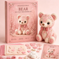 🎀 - 50% | Kit de patchwork en feutre DIY pour une forêt enchantée rose – Pièces pré-découpées et guide étape par étape, activité manuelle sereine sans écran !