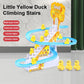 🦆✨ Petit canard qui monte les escaliers – Jouet électrique amusant, couleurs vives, parfait pour éveiller bébé et le faire rire aux éclats 🎶🧸