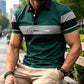 👕 50% DE RÉDUCTION! 🎨 Chemise Manches Courtes Color Block Casual Homme – Design moderne, tissu léger & coupe confortable – Parfaite pour le quotidien & les sorties estivales ☀️