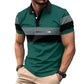 👕 50% DE RÉDUCTION! 🎨 Chemise Manches Courtes Color Block Casual Homme – Design moderne, tissu léger & coupe confortable – Parfaite pour le quotidien & les sorties estivales ☀️