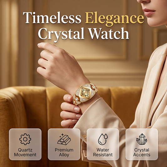 Montre Bracelet Quartz Élégante pour Femme